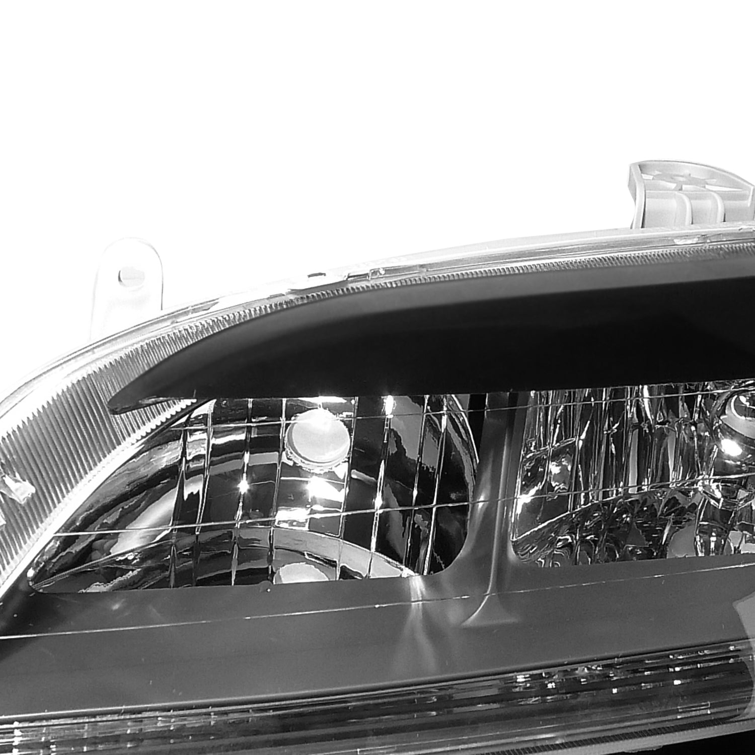 1998-2002 Honda Accord Euro Style ABS Eyelids Black