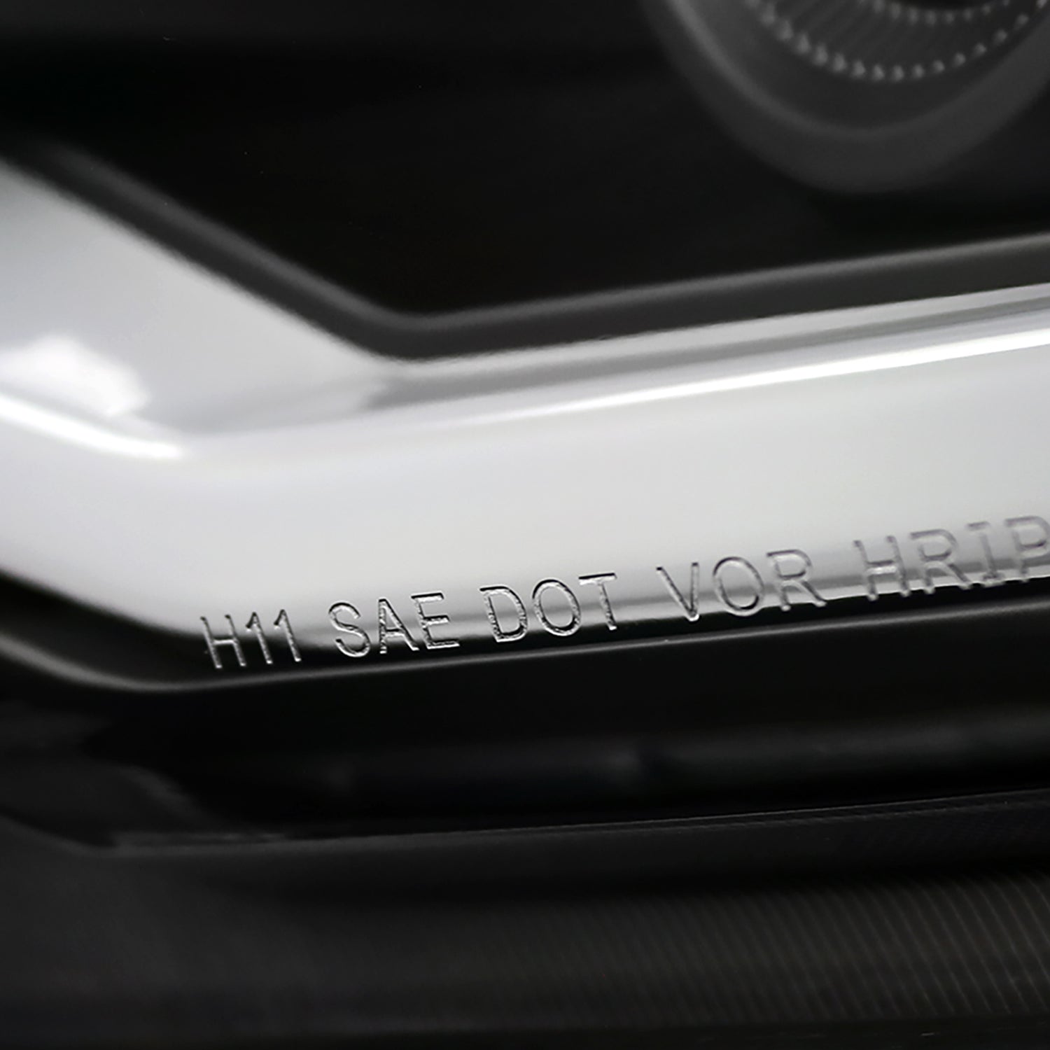 2010-2013 Chevy Camaro LED Bar Projector Headlights Matte Black/Clear Lens