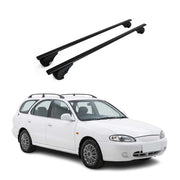 Roof Racks Cross Bars Carrier for Hyundai Elantra Wagon 1996-2000 Black