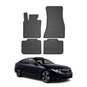 2018-2019 BMW 6 Series G32 Gran Turismo Floor Mats Liners Full Set All Weather Rubber