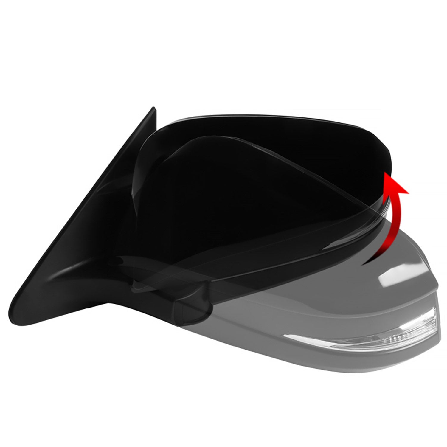 2014-2016 Toyota Highlander Black 5Pin Side Mirror LED Turn Signal Driver