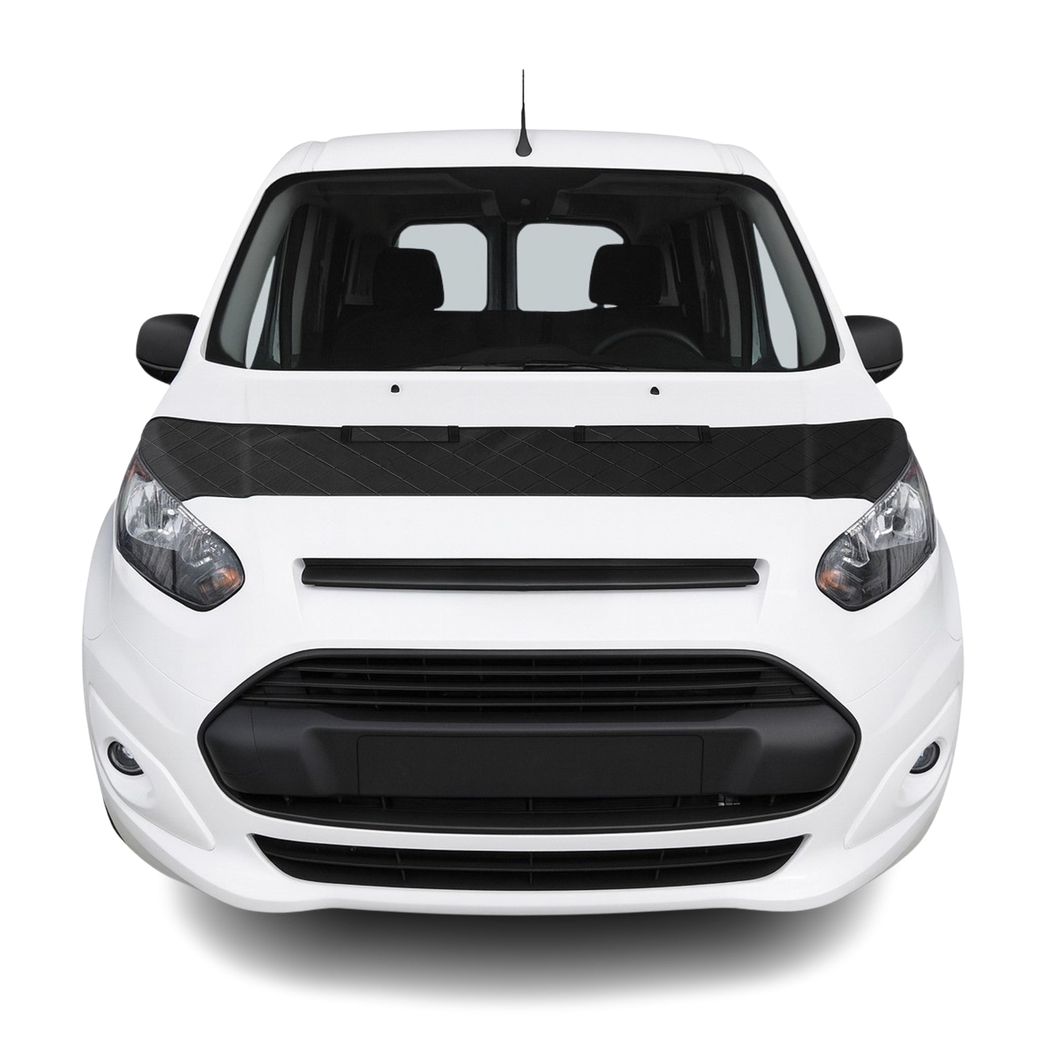 2014-2019 Ford Transit Connect Car Bonnet Mask Hood Bra Diamond Black