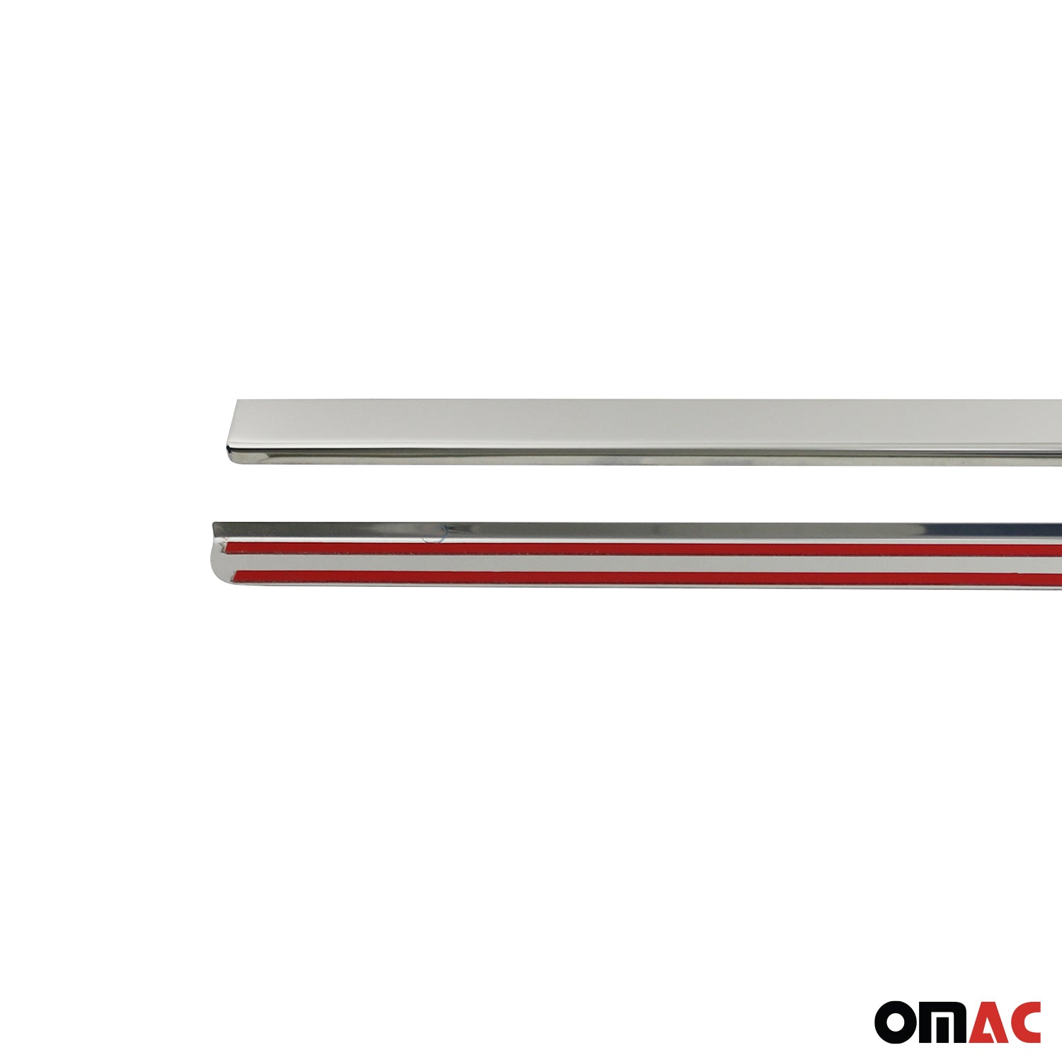 2010-2013 Ford Transit Connect L2 Long Side Door Molding Trim Stainless Steel Silver