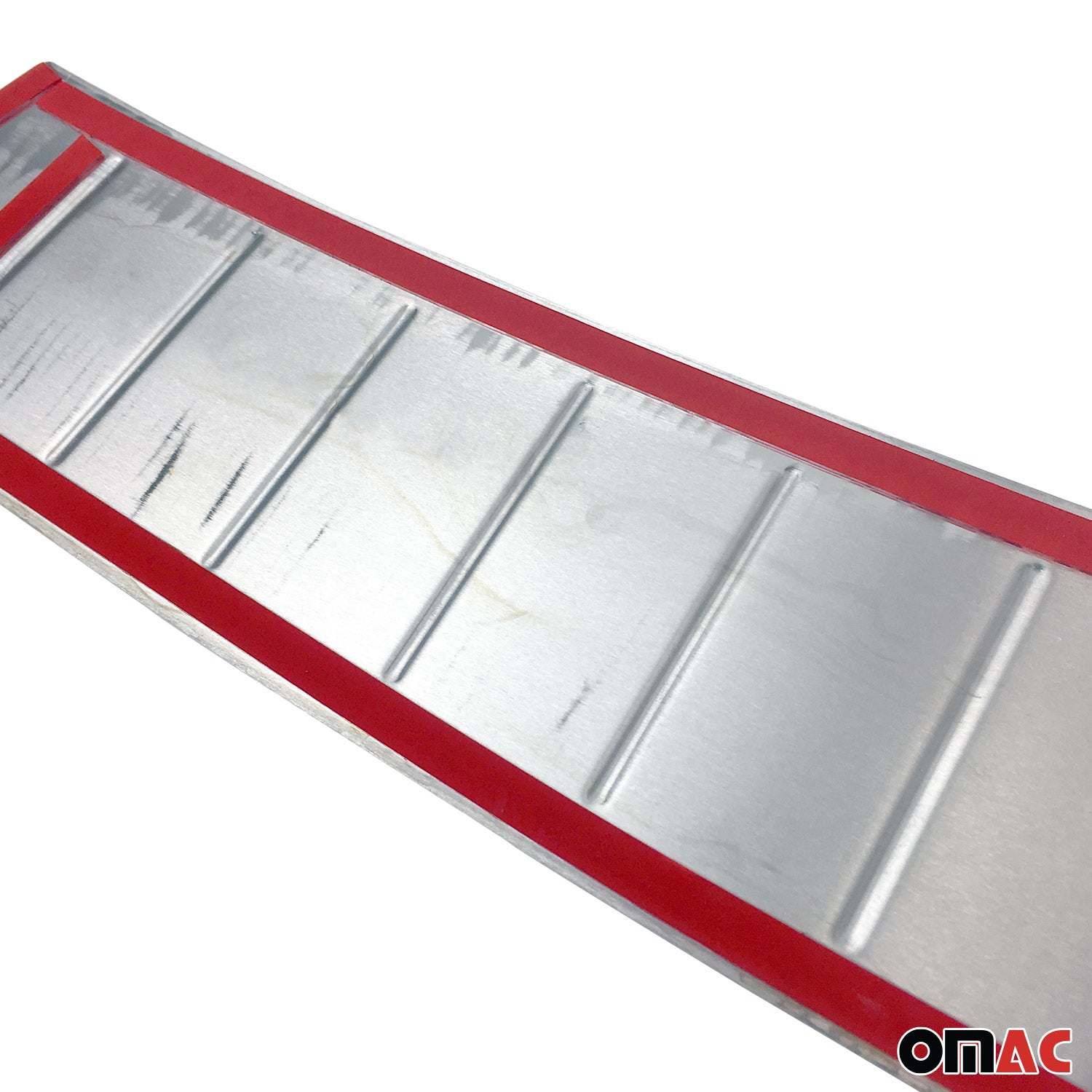 2007-2012 Dodge Nitro Front Bumper Trim Molding Brushed Stainless Steel Silver 1 Pc