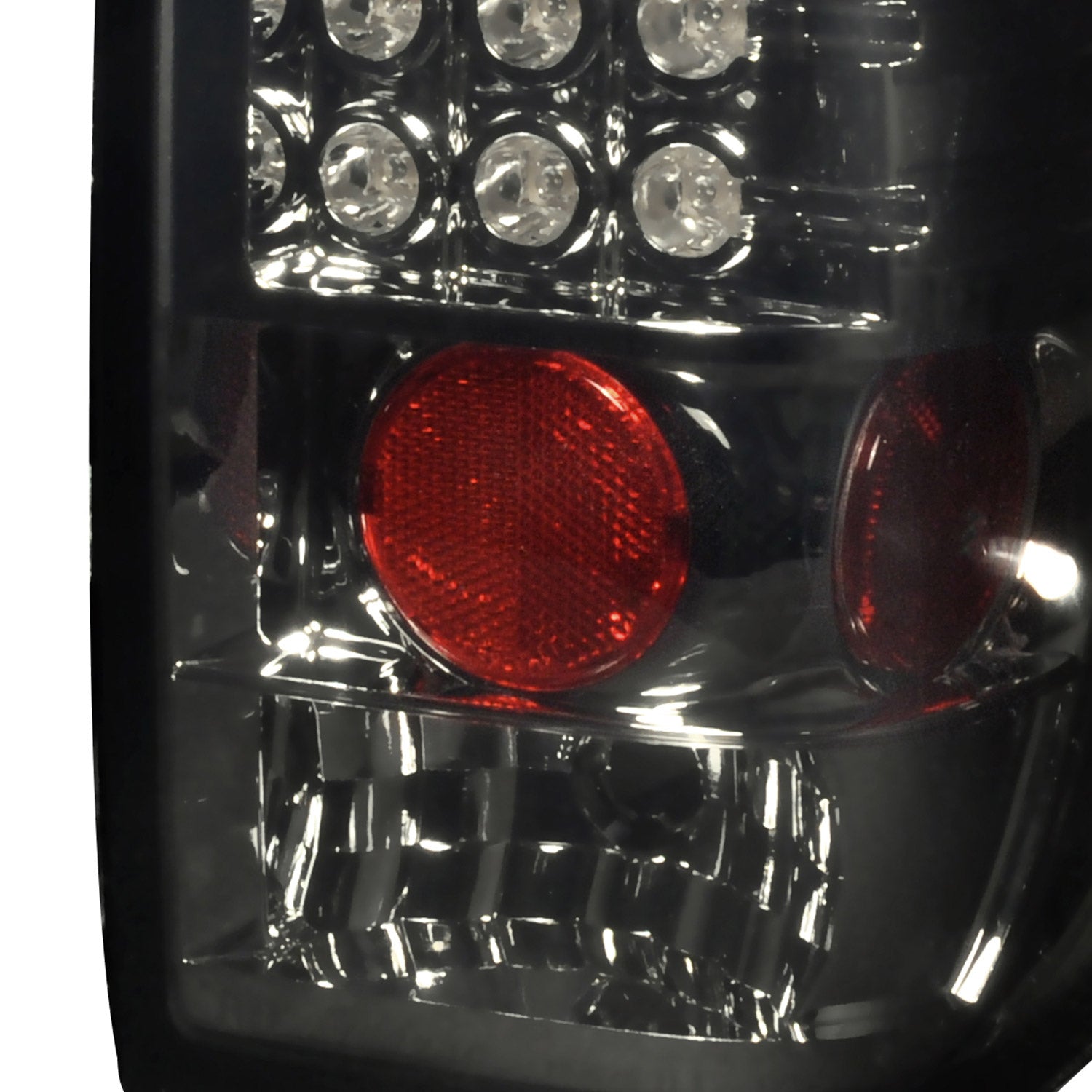 2004-2015 Nissan Titan LED Tail Lights Chrome Housing/Smoke Lens