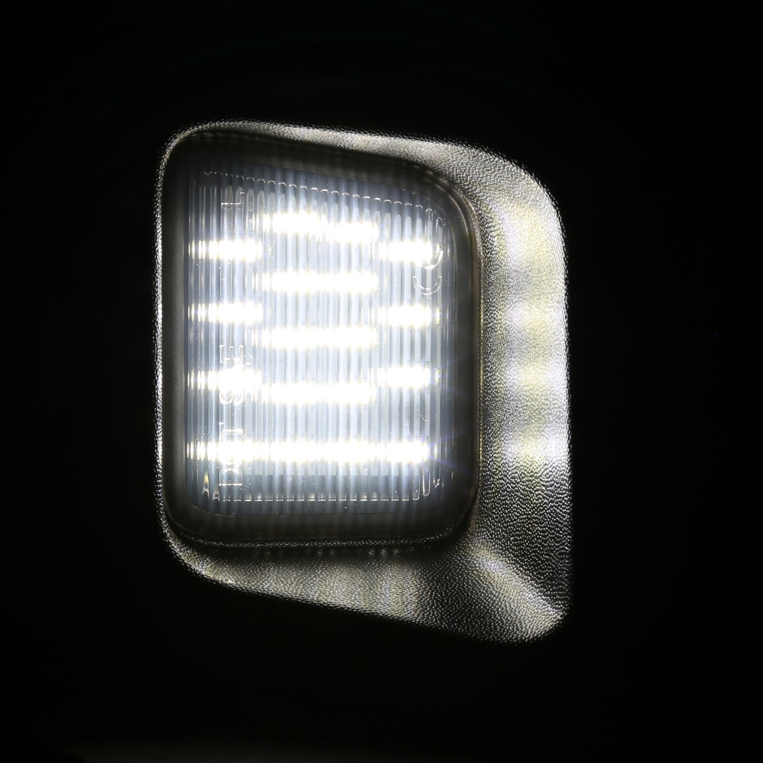 2003-2018 Dodge RAM 1500 2500 3500 Rear LED License Plate Lights Black/Smoke