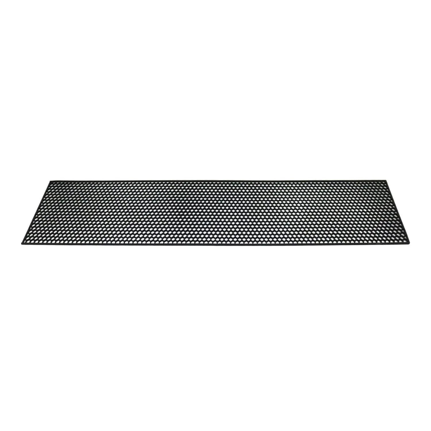 39.37"x 9.44" Trimmable Black ABS Plastic Honeycomb Mesh Grill Spoiler Bumper