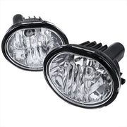 2003-2008 Toyota Matrix Pontiac Vibe 12V/55W 9006 Fog Lights Chrome/Clear Lens