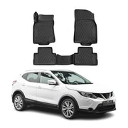 2017-2022 Nissan Rogue Sport Floor Mats Liners Full Set All Weather Black