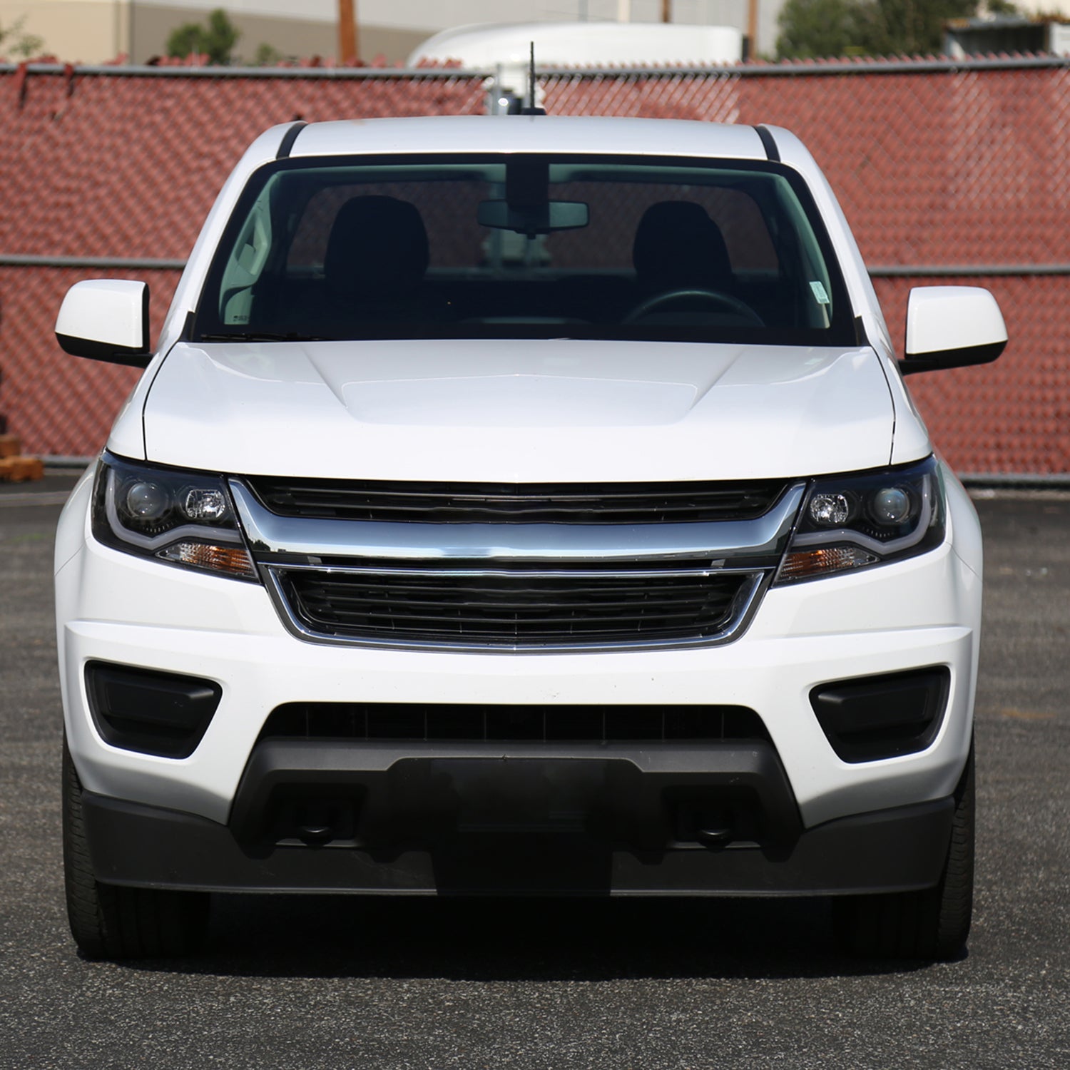 2015-2021 Chevy Colorado LED Bar Projector Headlights Matte Black/Clear Lens