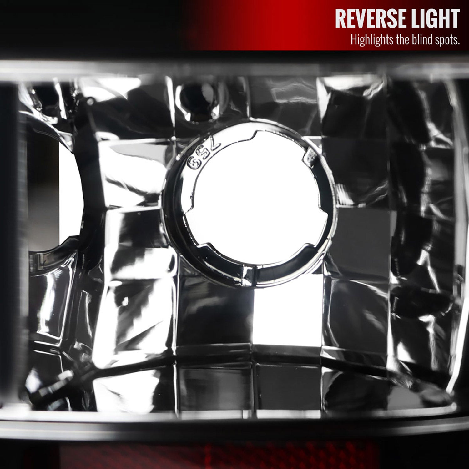 2003-2006 Chevy Silverado Red C Bar LED Tail Lights - G2 Black/Clear Lens