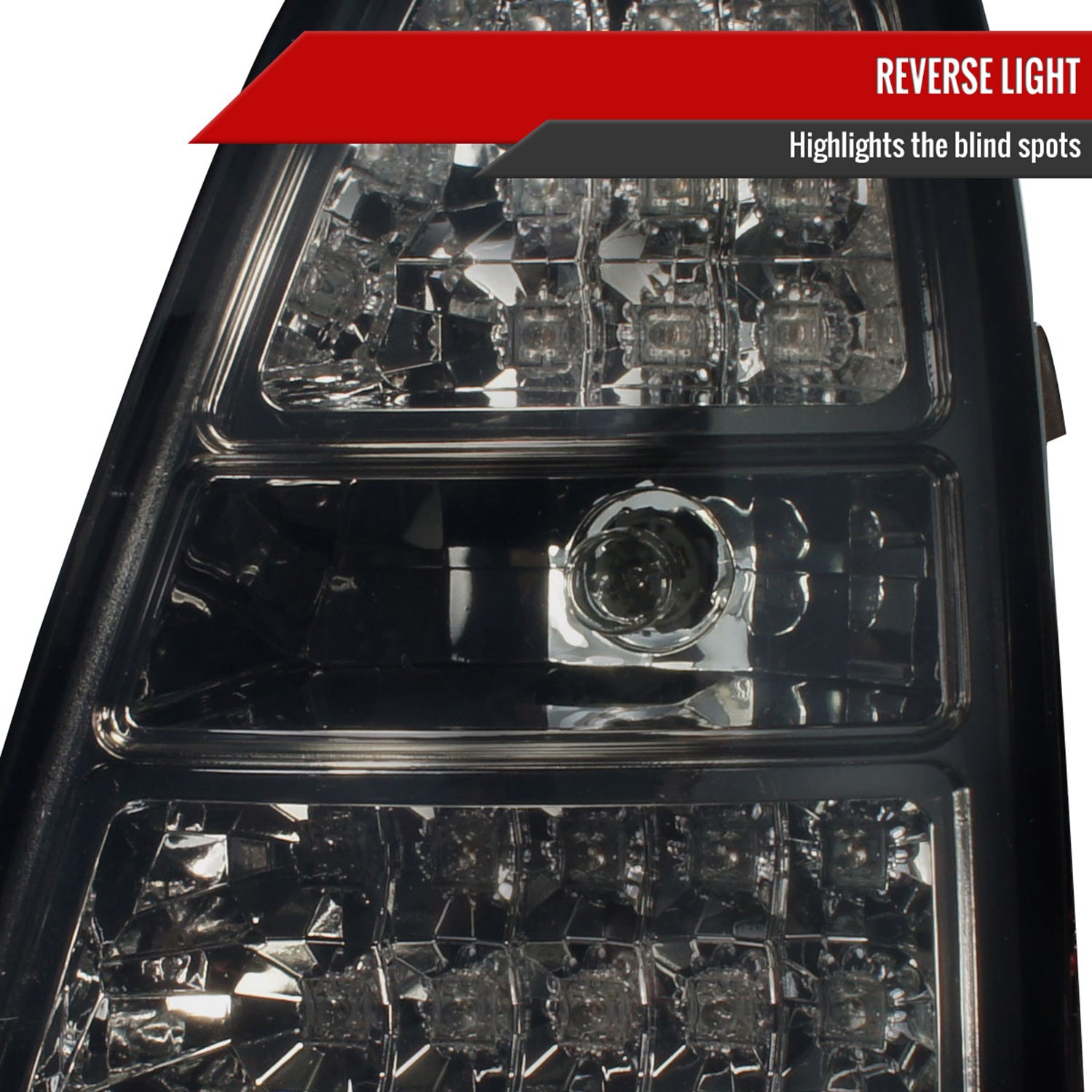 2005-2006 Mini Cooper S LED Tail Lights Chrome Housing/Smoke Lens