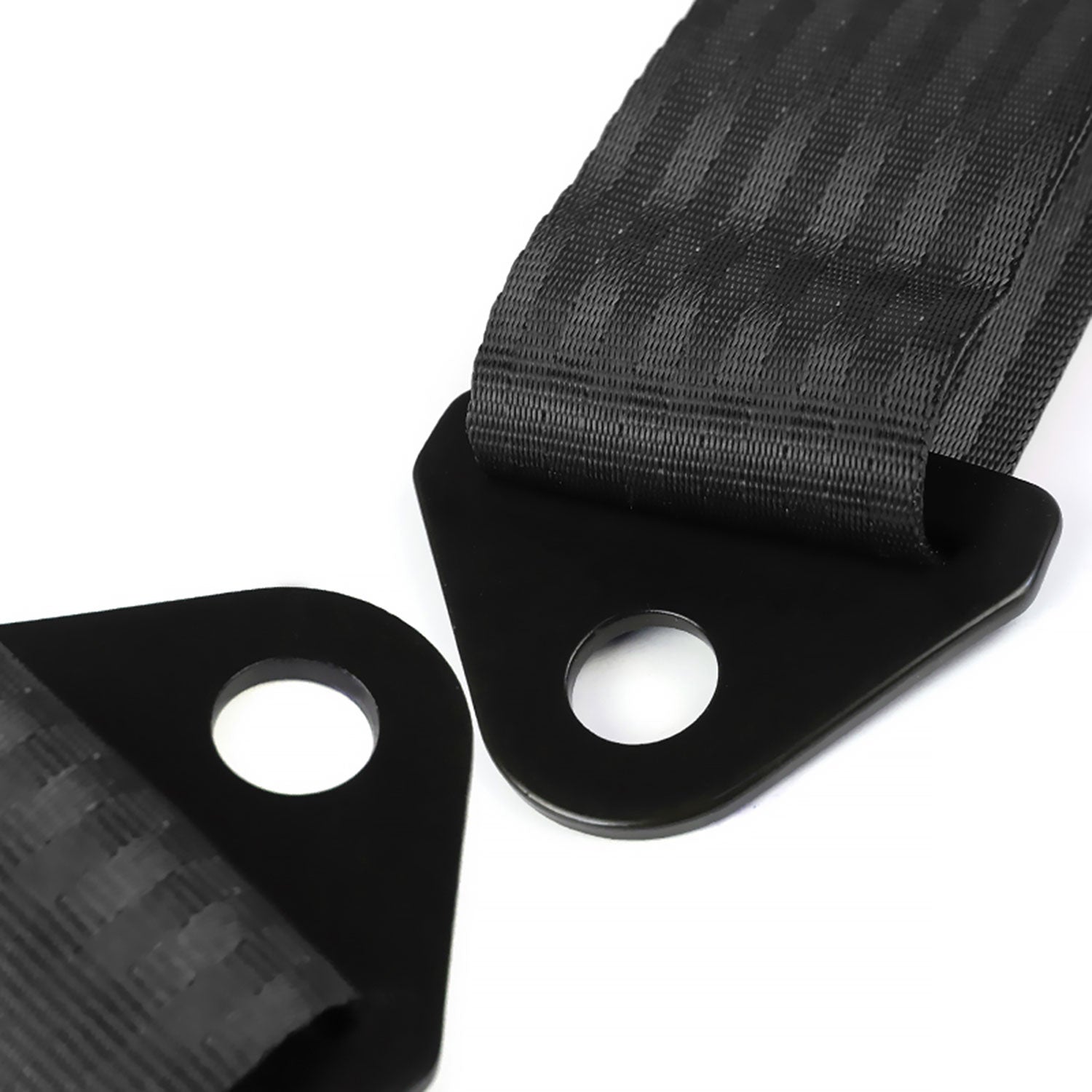 Universal Black 4 Point Racing Seat Belt Buckle Safety Harness