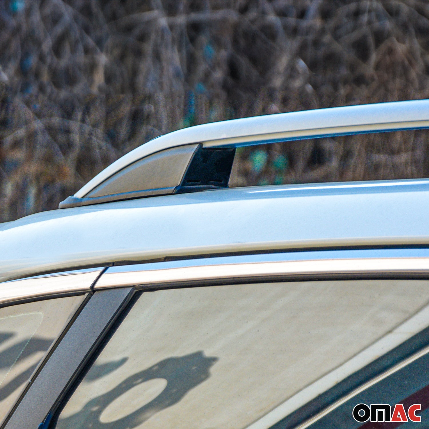 2006-2009 Land Rover Range Rover Sport Roof Rack Rails Side Rails Silver