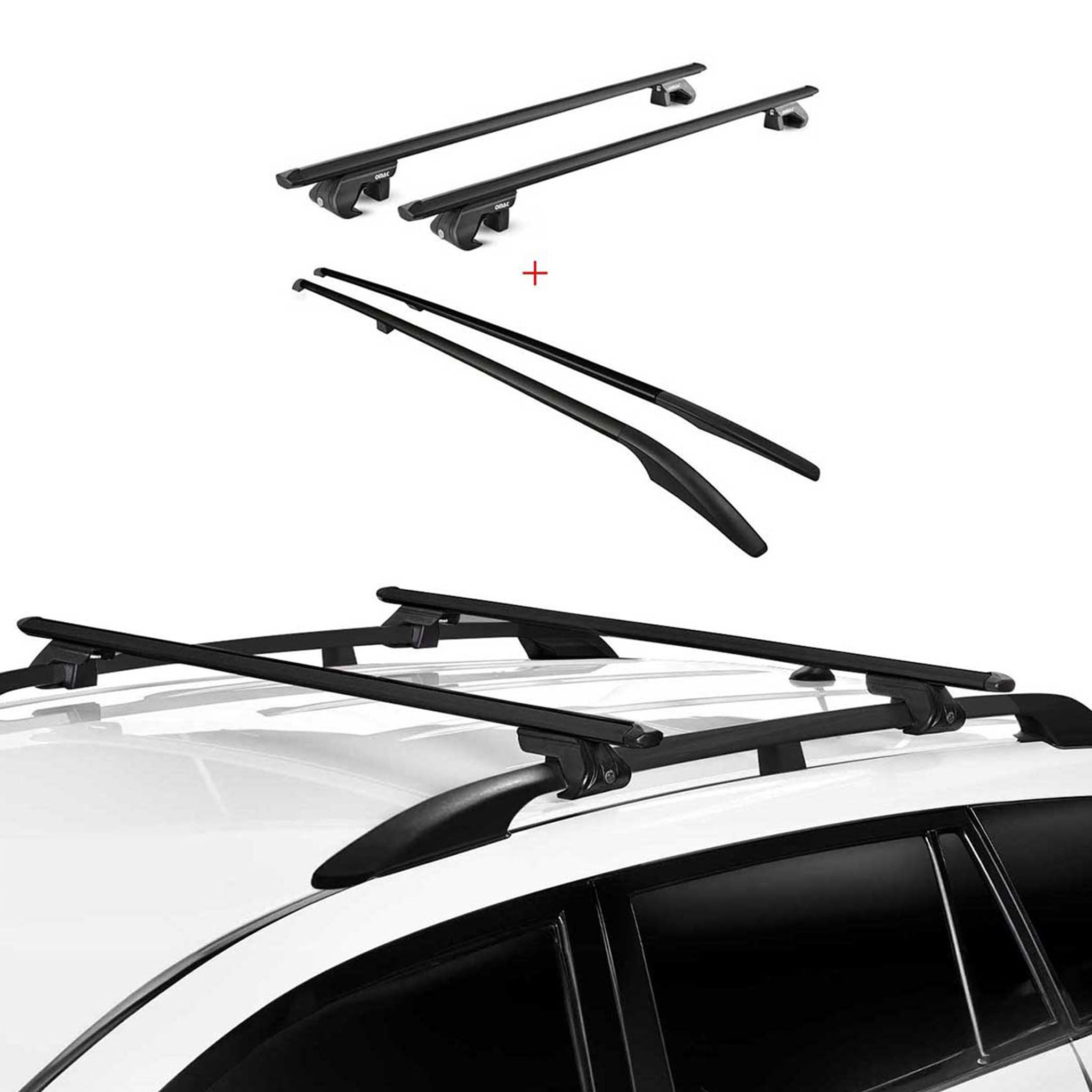 2013-2017 Subaru Crosstrek Roof Racks & Roof Rack Rails Black