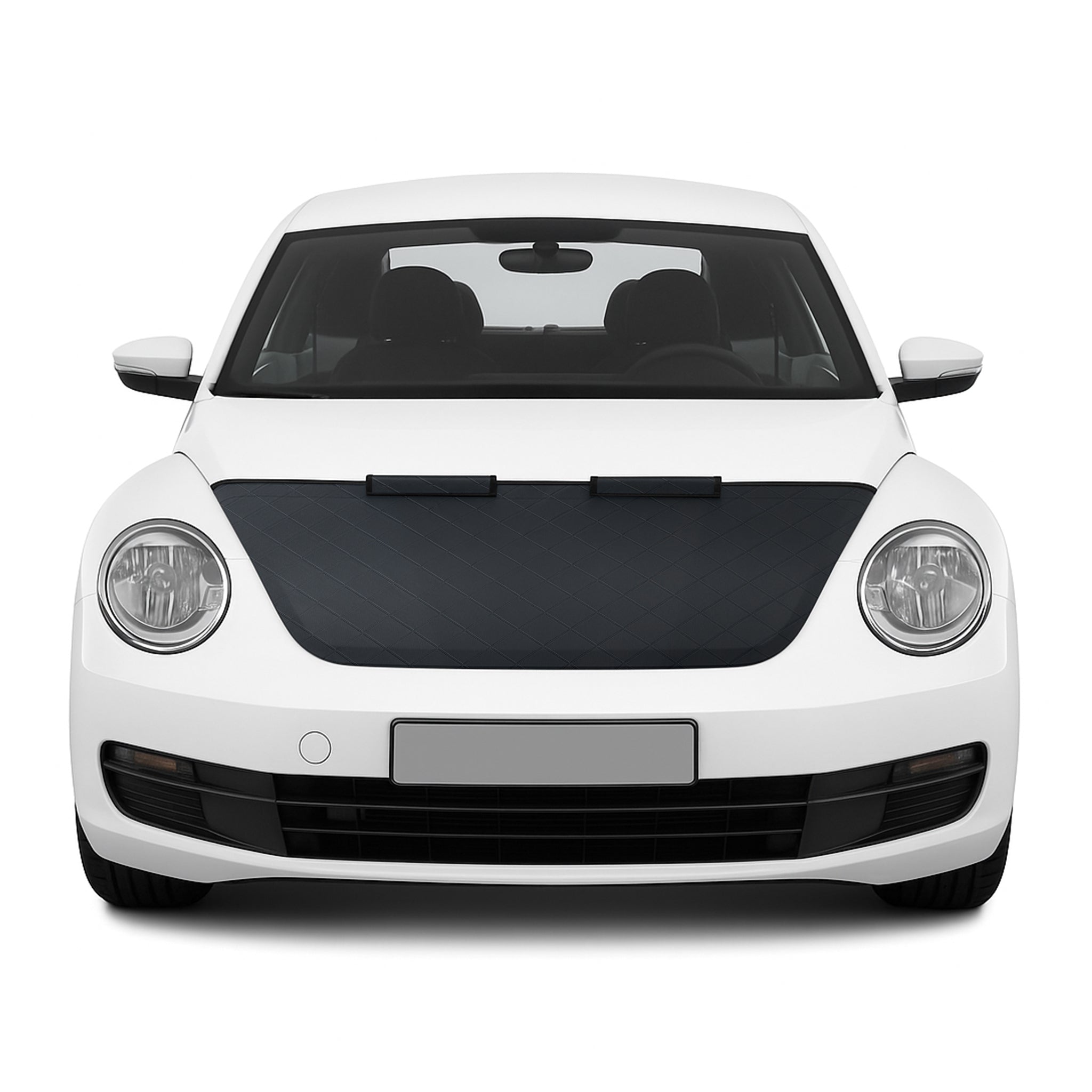 2012-2019 VW Beetle Car Bonnet Mask Hood Bra Diamond Black 1 Pc