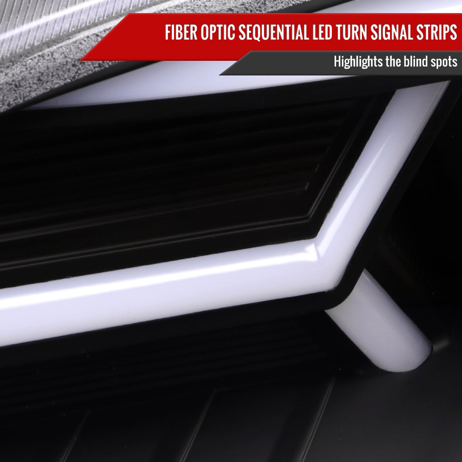 2006-2007 Subaru Impreza WRX STI LED Signal Projector Headlights Matte Black