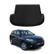 2007-2012 Hyundai Santa Fe Cargo Liner Trunk Mat All Weather Black