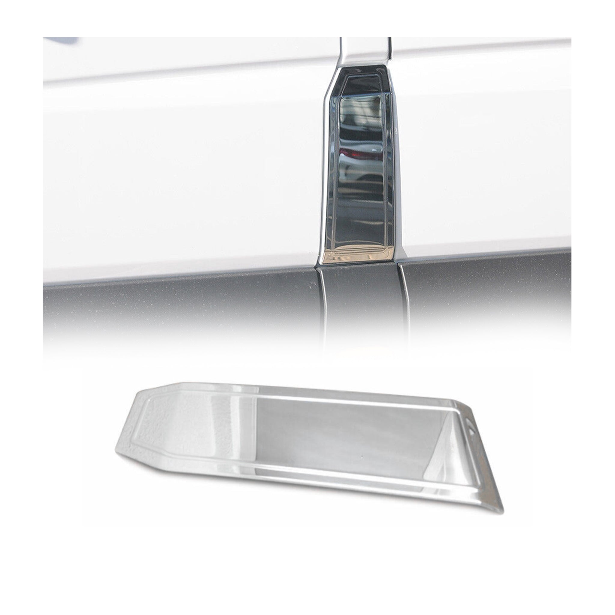 2006-2013 Mercedes Sprinter W906 Fuel Caps Cover Gas Cap Cover Stainless Steel Silver