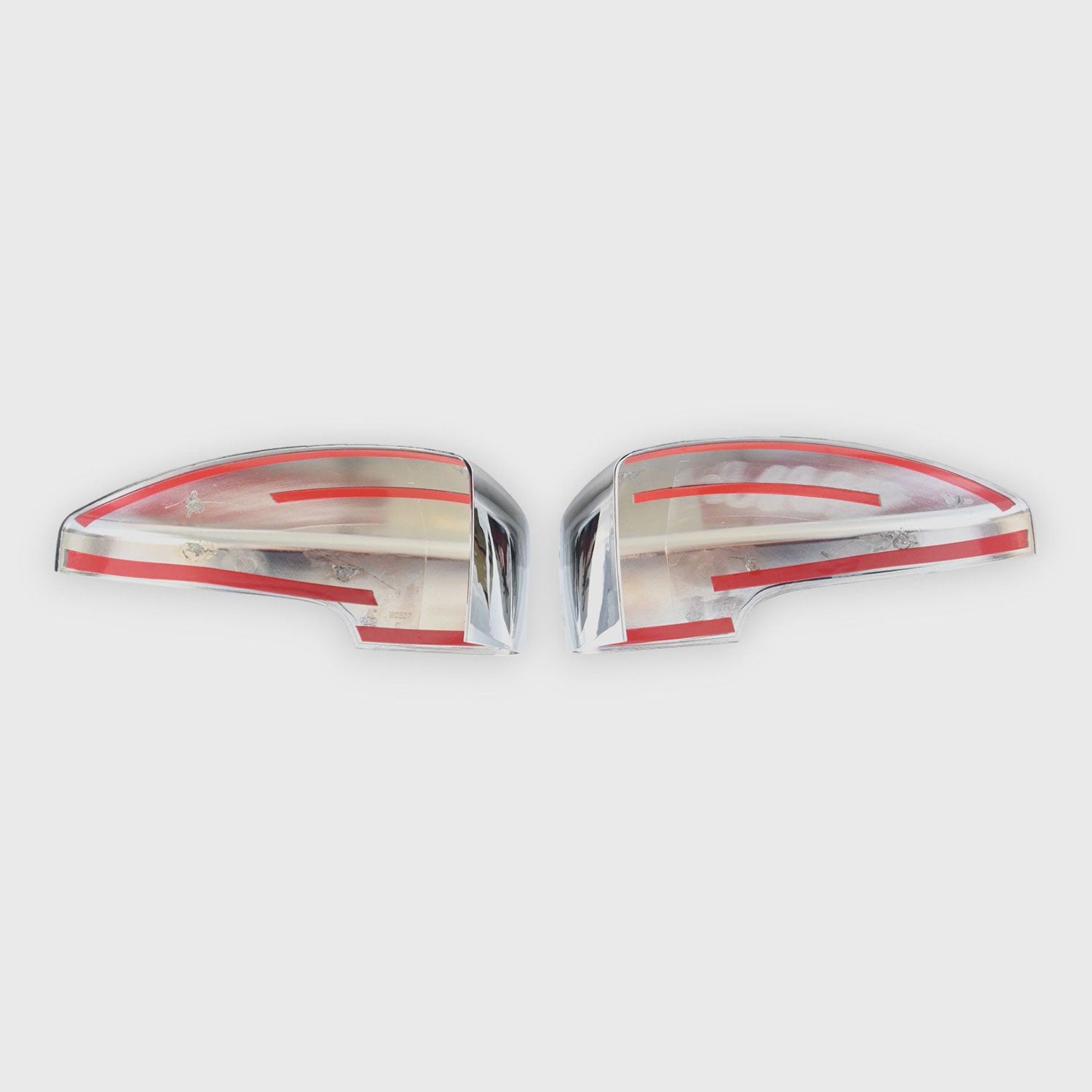 2018-2022 Ford Ecosport Mirror Cover Caps Chrome 2Pcs ABS Plastic