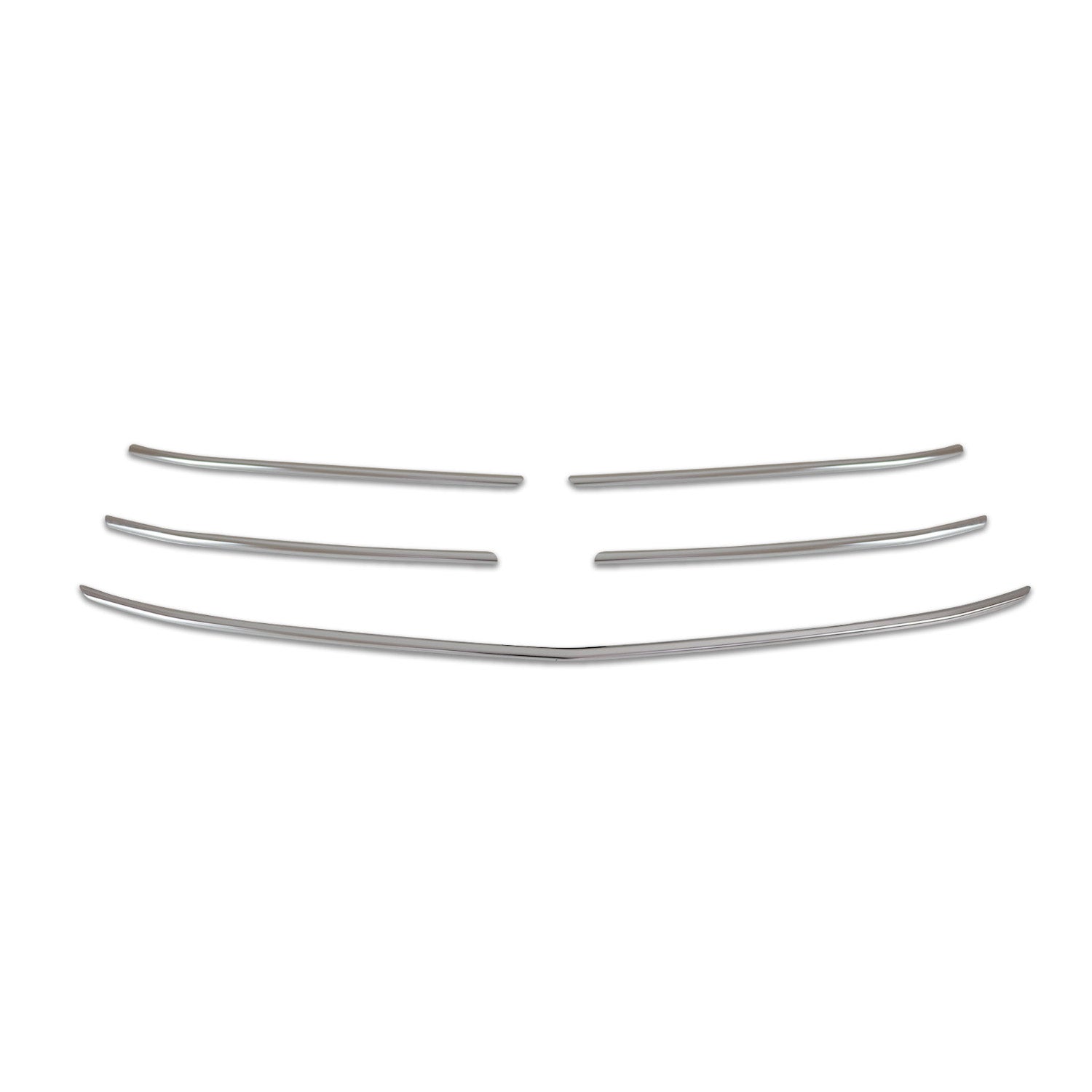 2021-2024 Mercedes Metris Front Bumper Grill Trim Molding Stainless Steel 5x