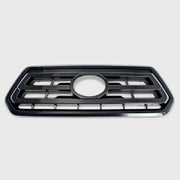 2020-2024 Toyota Tacoma Grille Overlay Gloss Black 1Pcs ABS Plastic