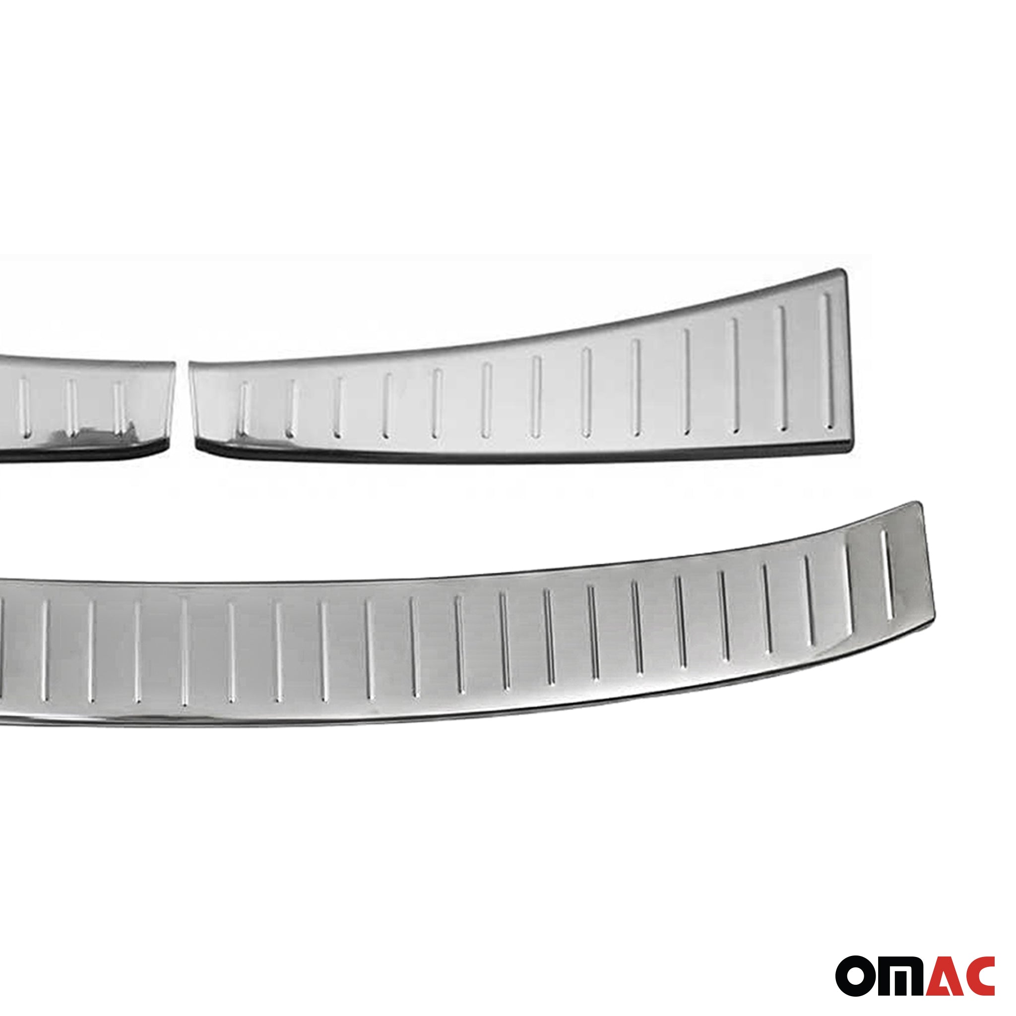 Rear Bumper Guard & Trunk Sill Cover Set for Ford Escape 2017-19 FL Gloss 3Pcs