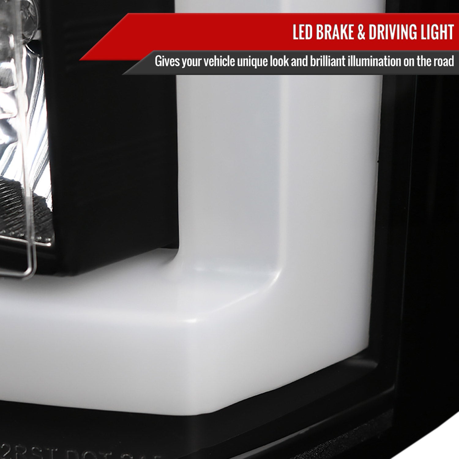 2015-2020 GMC Yukon/Yukon XL LED Tail Lights Matte Black Housing/Clear Lens