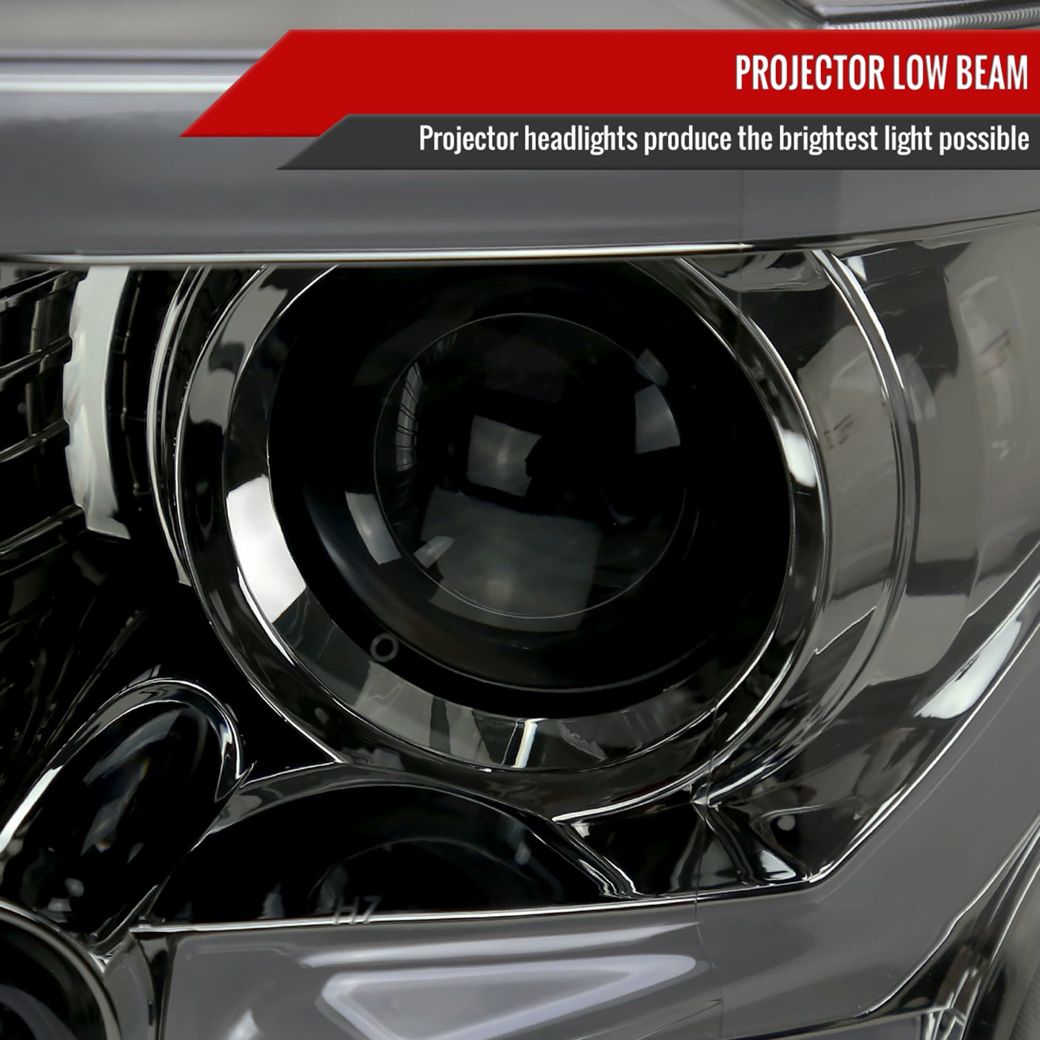 2015-2017 Ford F-150 LED Bar Projector Headlights Turn Signals Chrome / Smoked