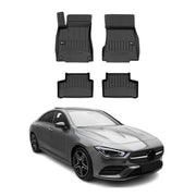 2020-2026 Mercedes CLA C118 Premium Floor Mats Liners Full Set All Weather Heavy Duty Black