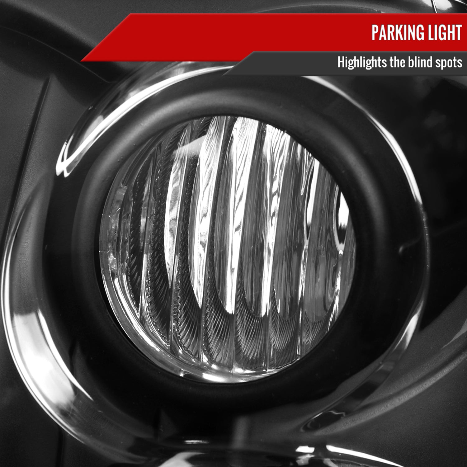 2001-2004 Nissan Frontier XE Factory Style Headlights Matte Black/Clear Lens