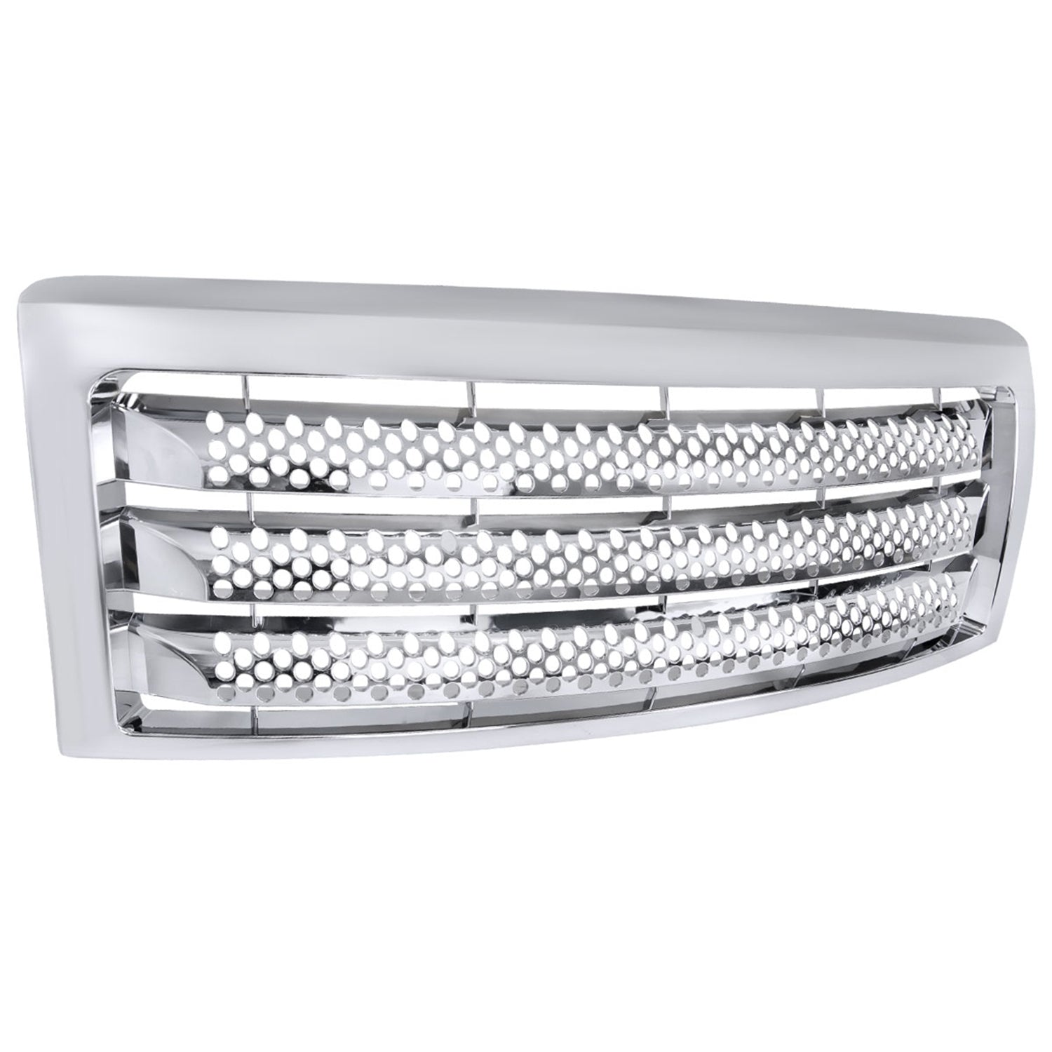 2009-2014 Ford F-150 Chrome ABS Round Hole Grille