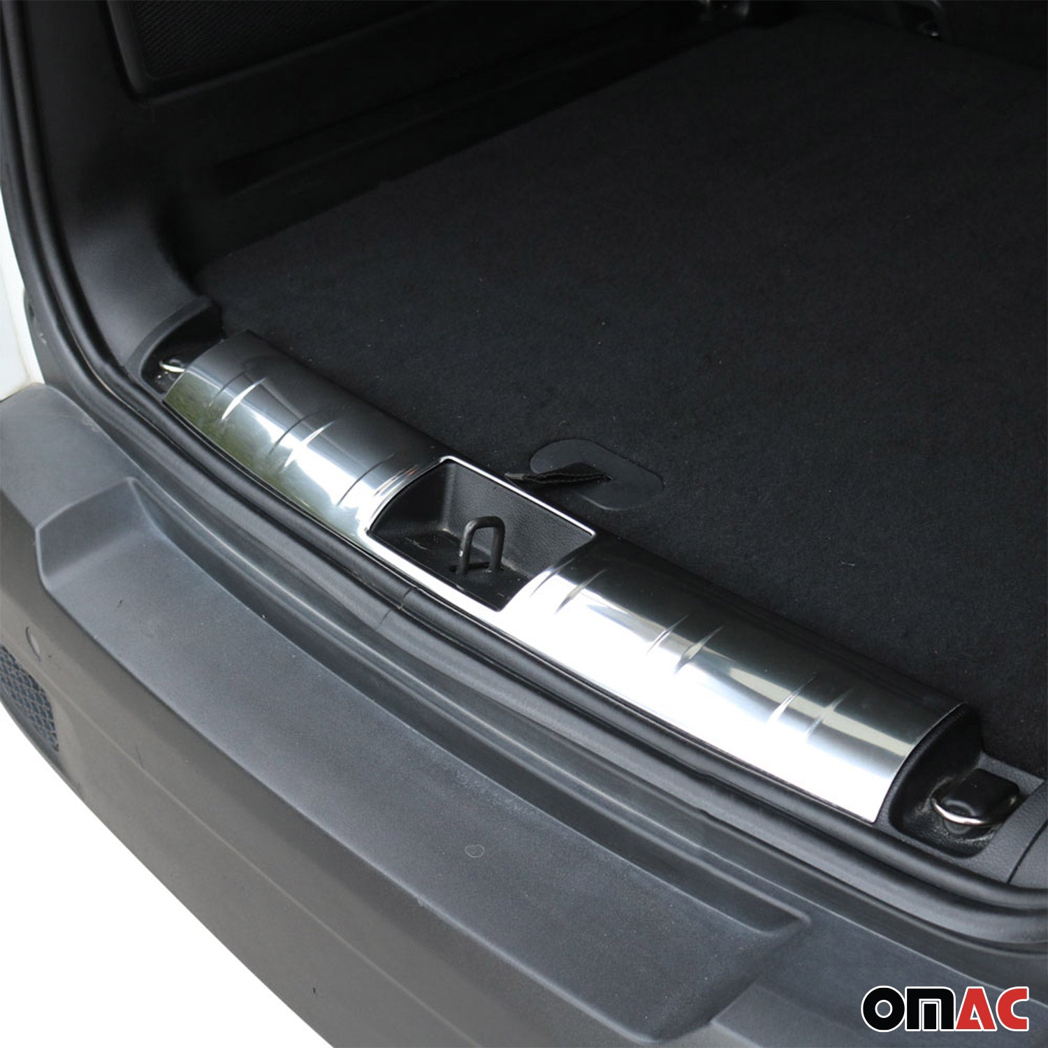 2019-2024 Jeep Renegade Trunk Sill Cover Bumper Guard Protector Steel Silver