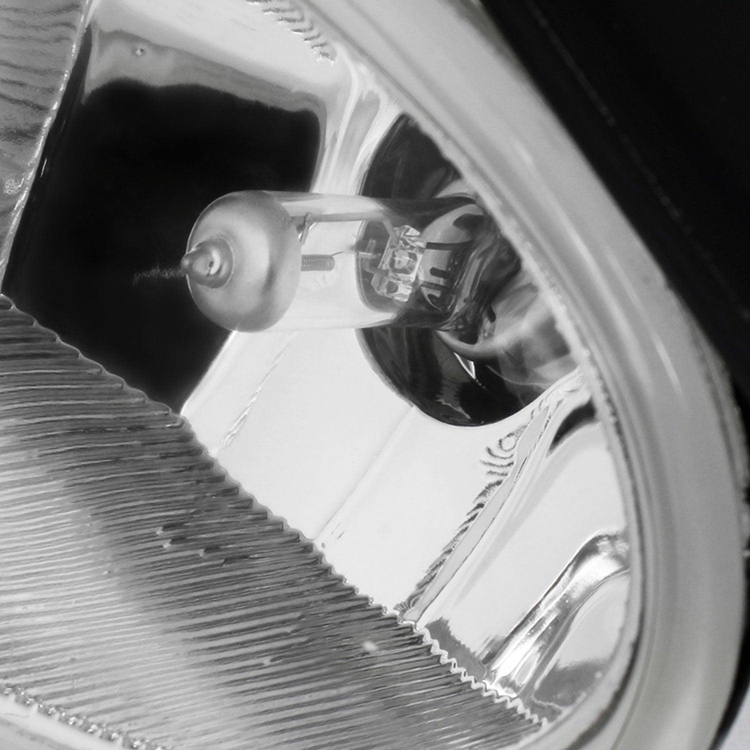 2010-2011 Honda CR-V H11 Fog Lights Kit w/Switch & Wiring Harness Chrome/Clear