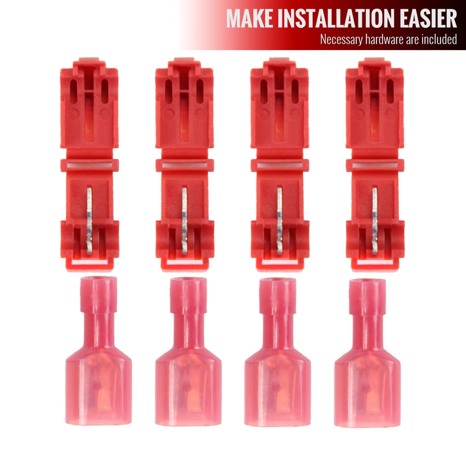 1988-1998 Chevy/GMC C10 C/K LED Strip Factory Headlights Matt Black/Clear