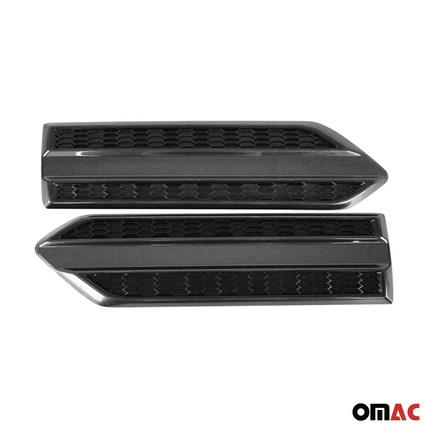 2019-2023 Ford Ranger Wildtrak Side Door Molding Trim Skirt Garnish Black 2Pcs