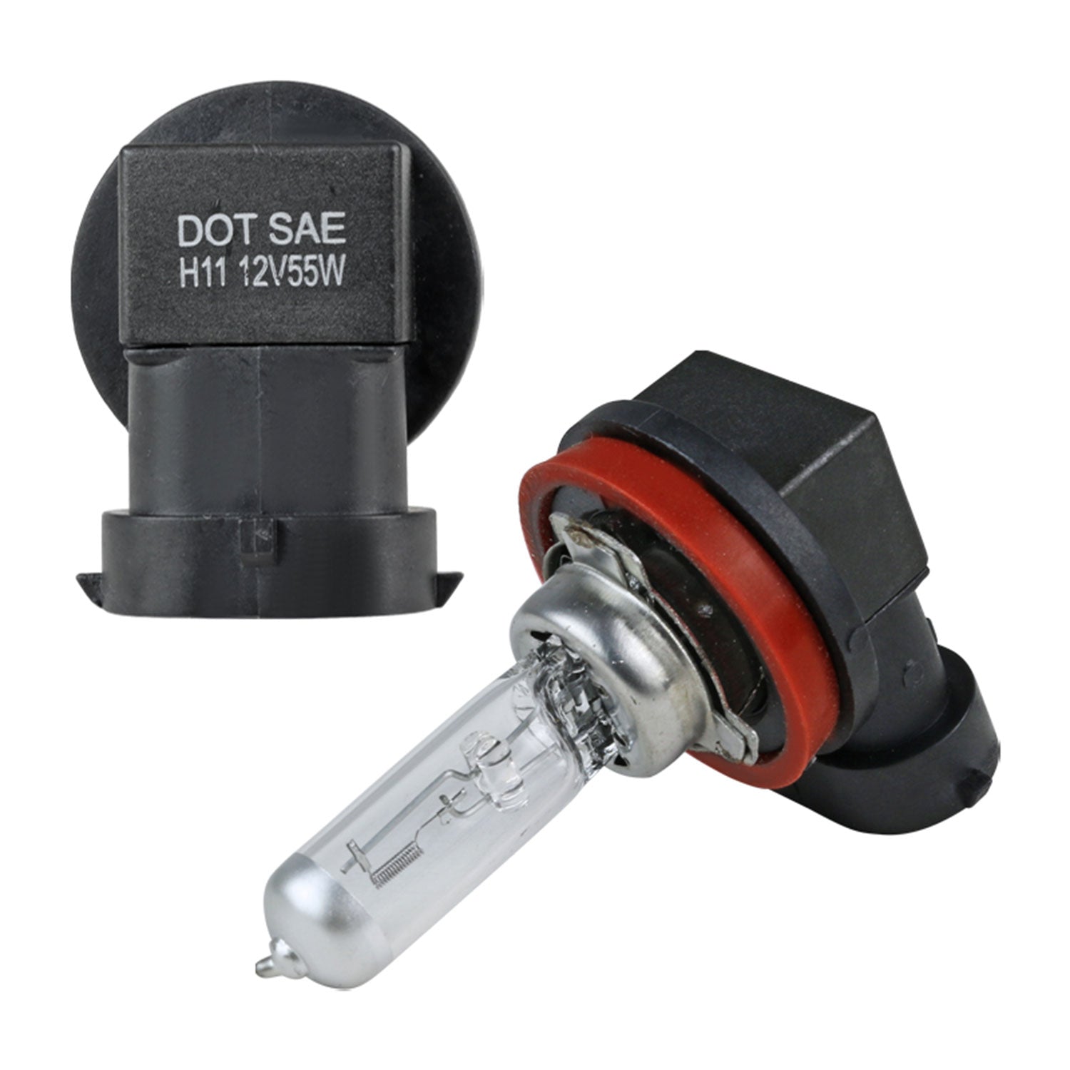 2004-2005 Acura TSX H11 Fog Lights Kit Chrome Housing/Yellow Lens