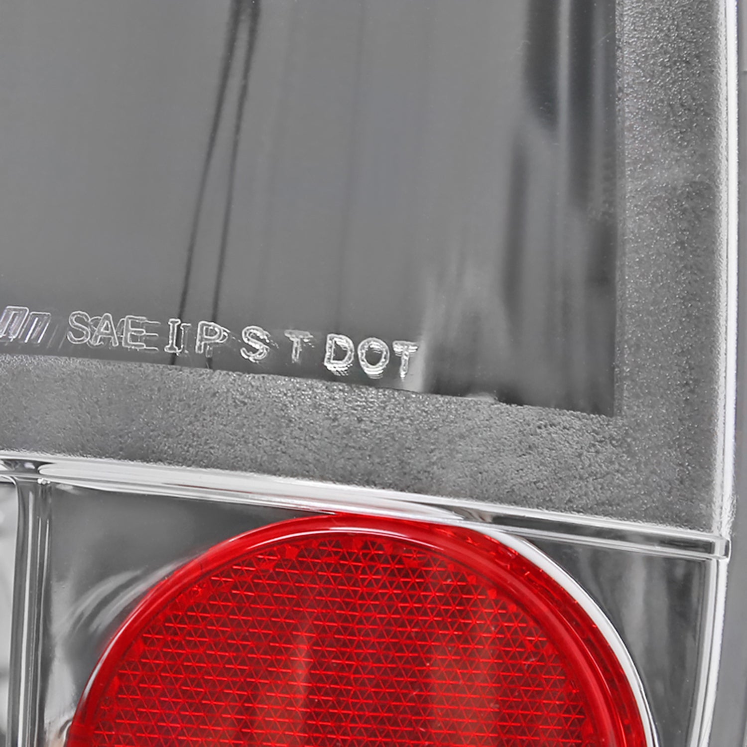 2008-2016 Ford F-250/F-350/F-450/F-550 Super Duty LED Tail Lights Chrome/Clear