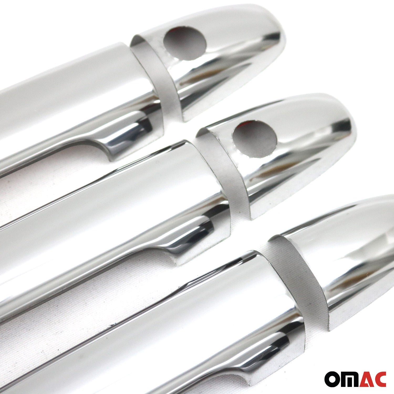 2019-2025 Mercedes Sprinter W907 910 Door Handle Cover Stainless Steel 2 Key Hole