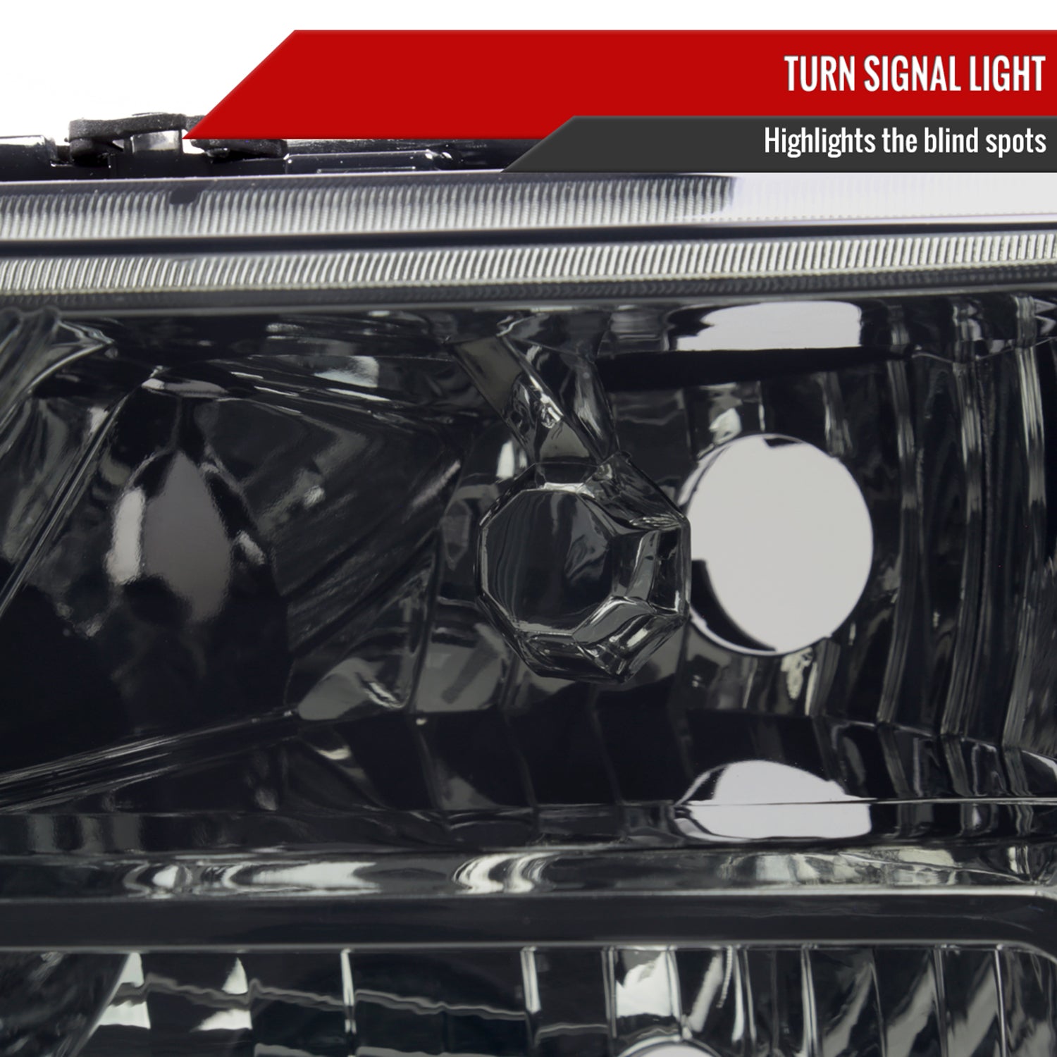 2009-2020 Dodge Journey Factory Style Headlights Chrome Housing/Smoke Lens