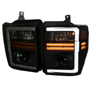 2008-2010 Ford F-250/350/450/550 Super Duty Headlights LED Signal Smoke