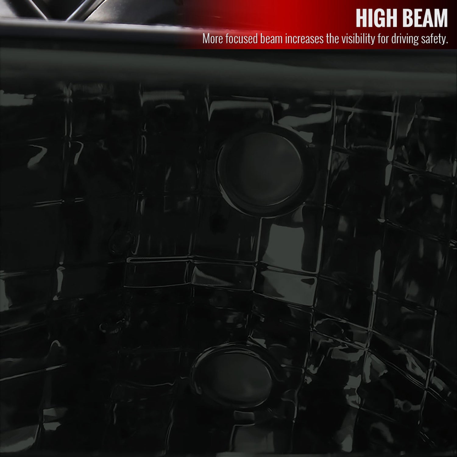 1999-2002 Chevy Silverado/Suburban/Tahoe Headlights LED Corner Signal Chrome