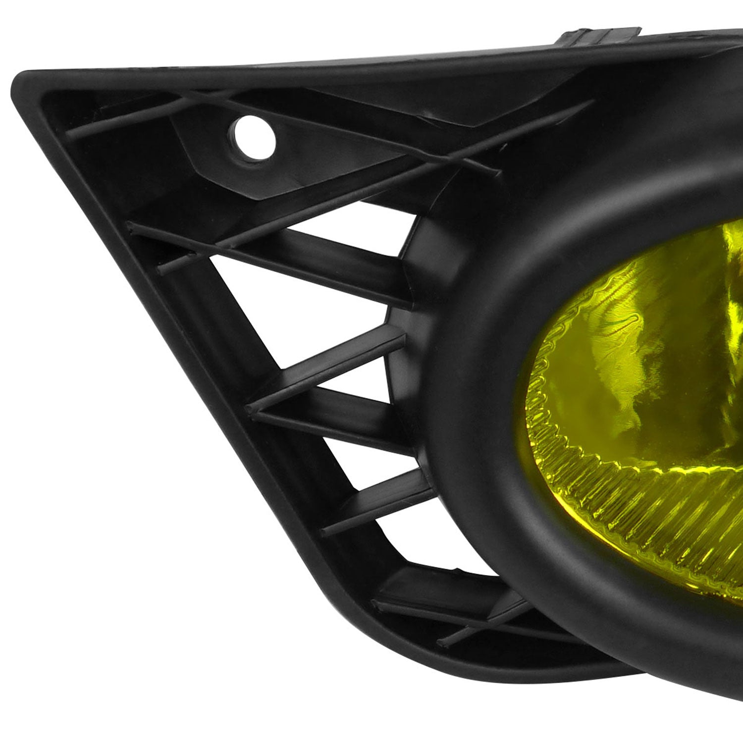 2009-2011 Honda Civic Sedan H11 Fog Lights Kit Chrome Housing/Yellow Lens