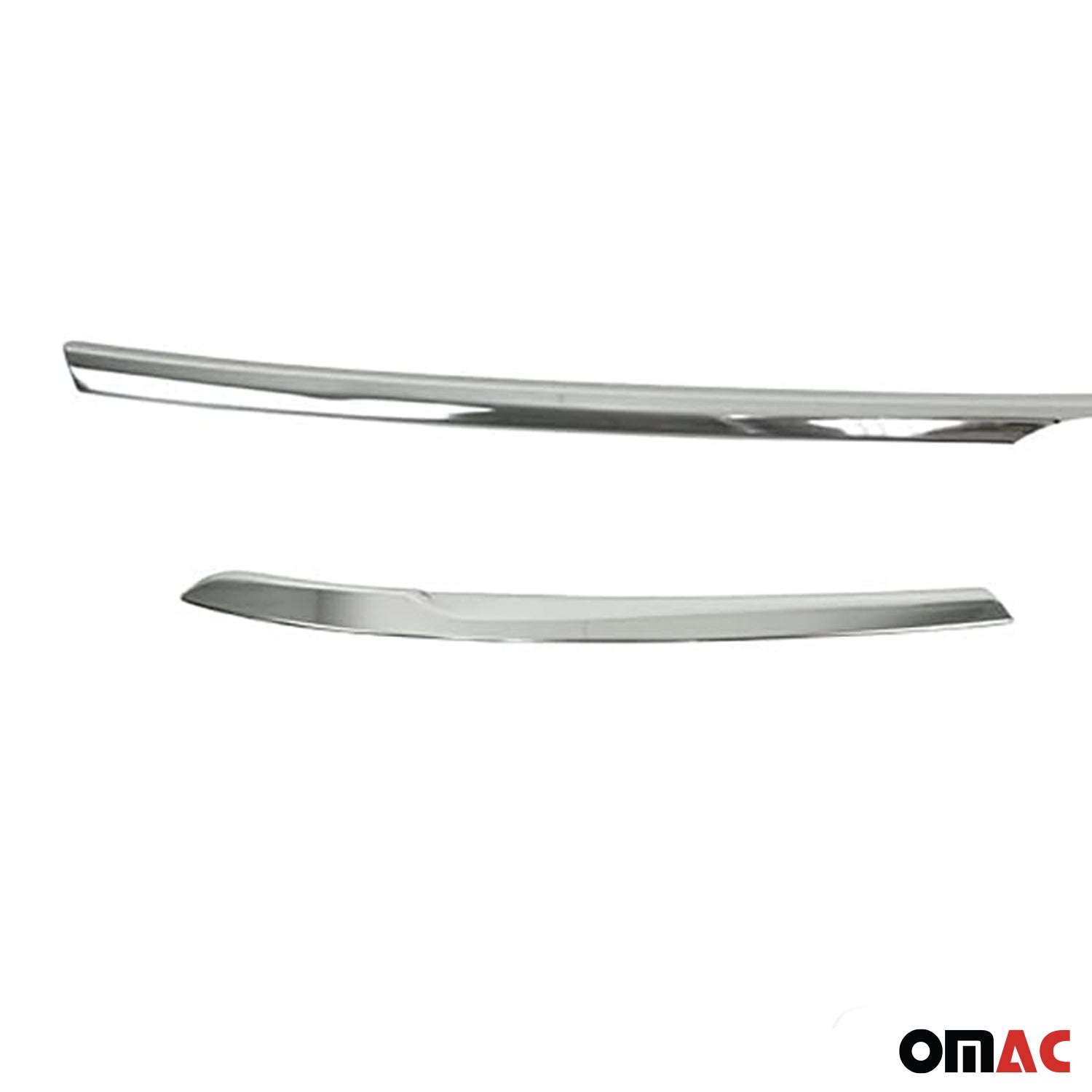 2018-2024 VW Tiguan Fog Light Headlight Lamp Surround Trim Silver 3 Pcs