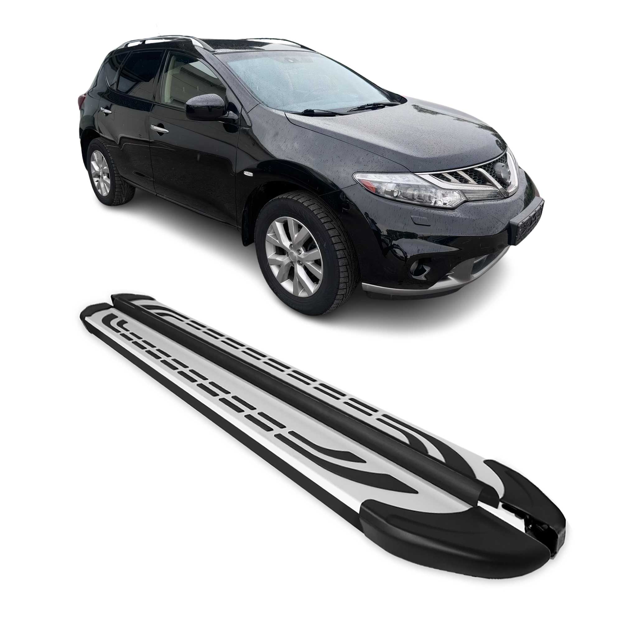 2009-2014 Nissan Murano Nerf Bar Side Step Running Boards Alu 2x