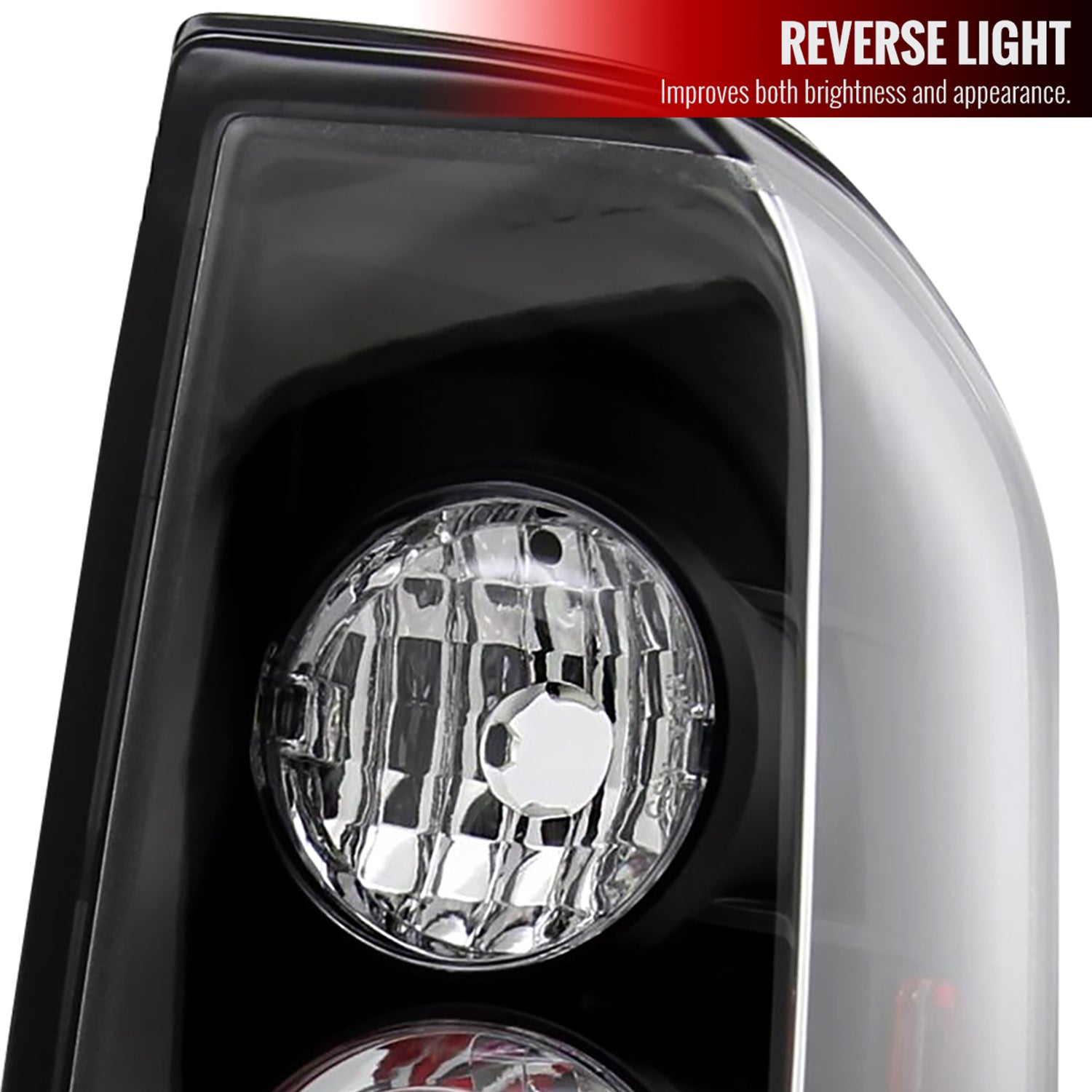 2005-2014 Nissan Frontier/ 2009-2012 Suzuki Equator Tail Lights Matt Black/Clear