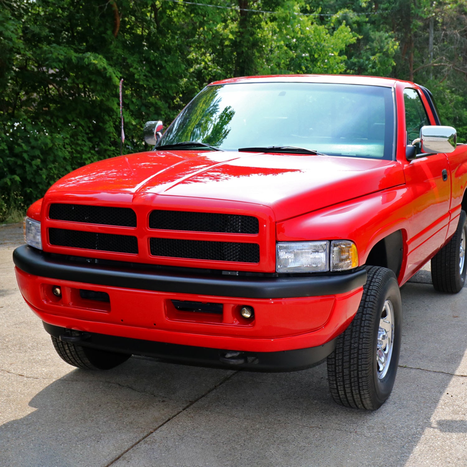 1994-2001 Dodge RAM 1500/2500/3500 Factory Headlights and Corner Lights Chrome