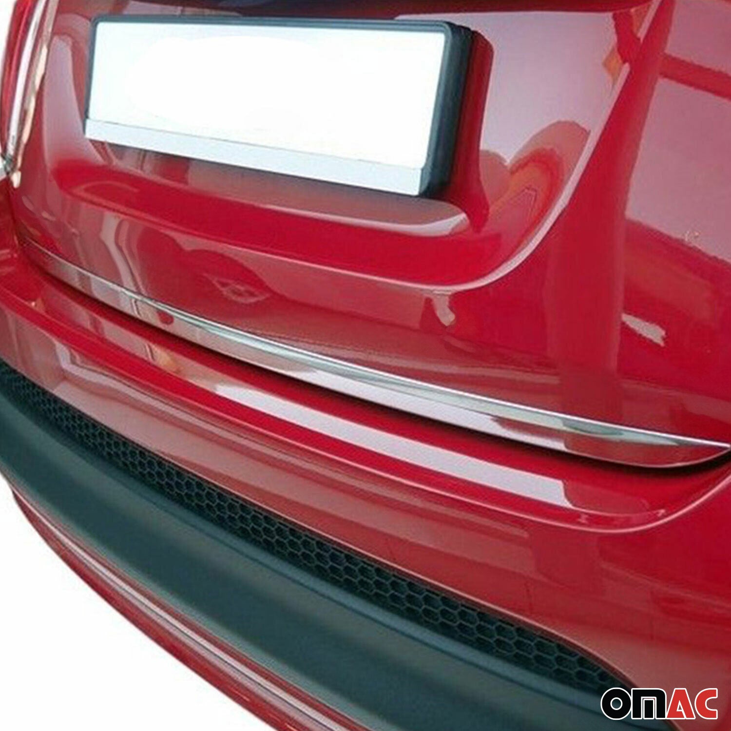 2016-2023 Fiat 500X Rear Trunk Molding Trim Stainless Steel Silver 1Pc