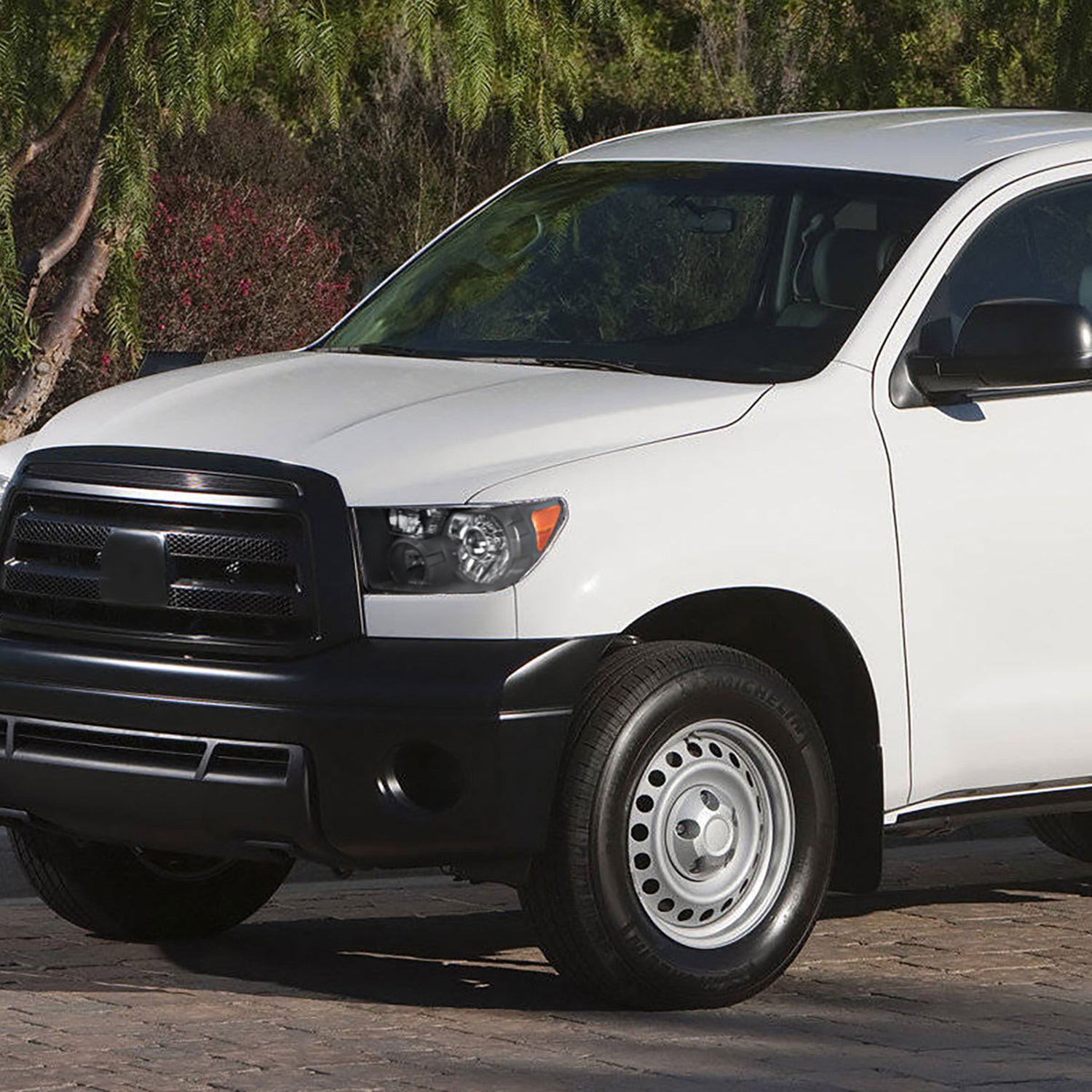 2007-2014 Toyota Tundra/Sequoia Retro Projector Headlights Matt Black/Clear