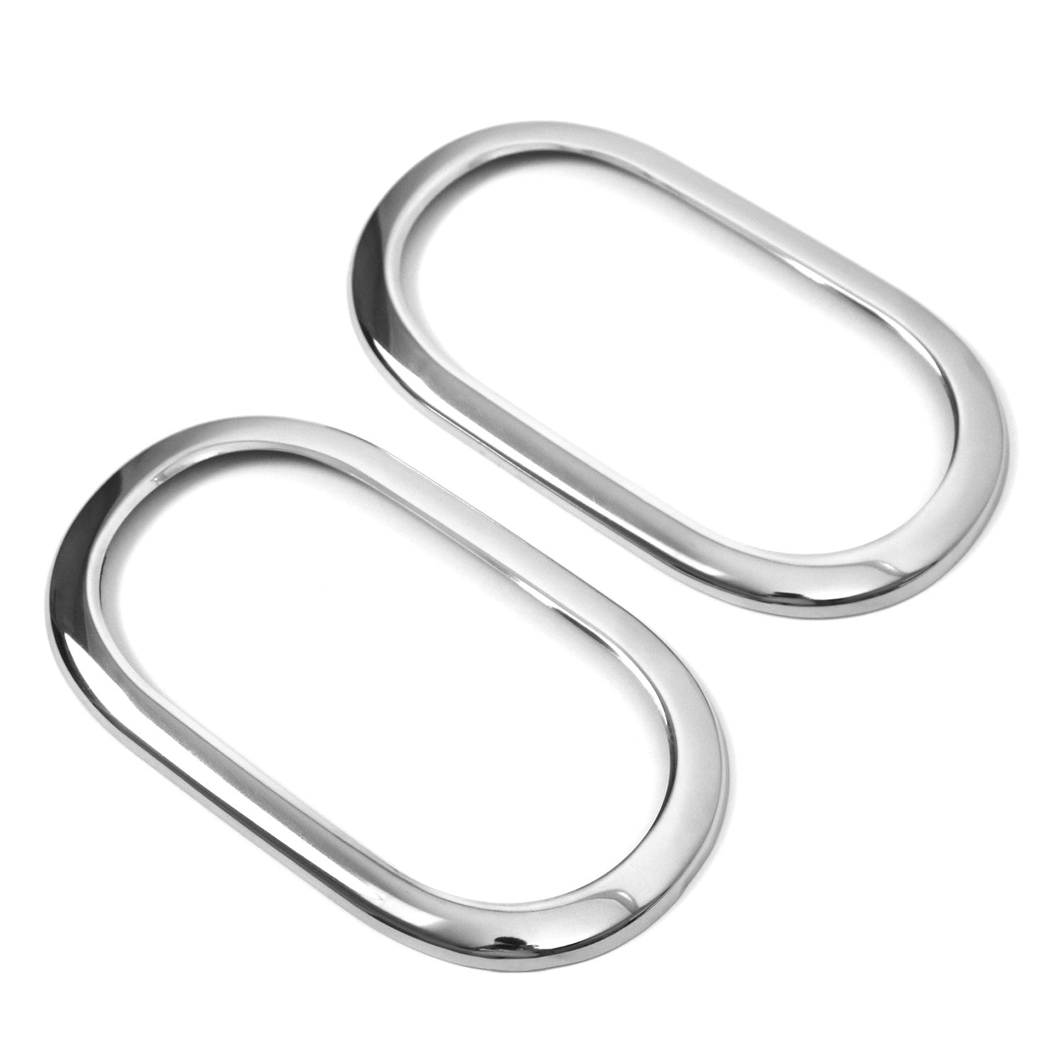 2016-2019 Smart ForTwo Car Door Handle Cover Protector Stainless Steel Chrome 2 Pcs